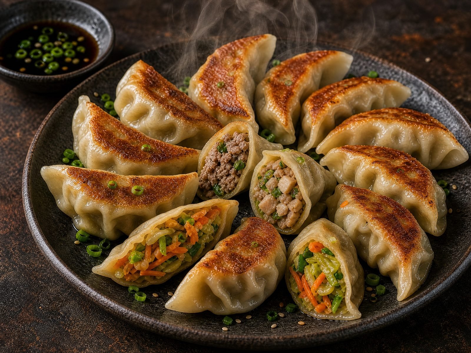 Gyoza de Mix de Sabores Gyozen - gyoza congelado artesanal em Tanabi SP
