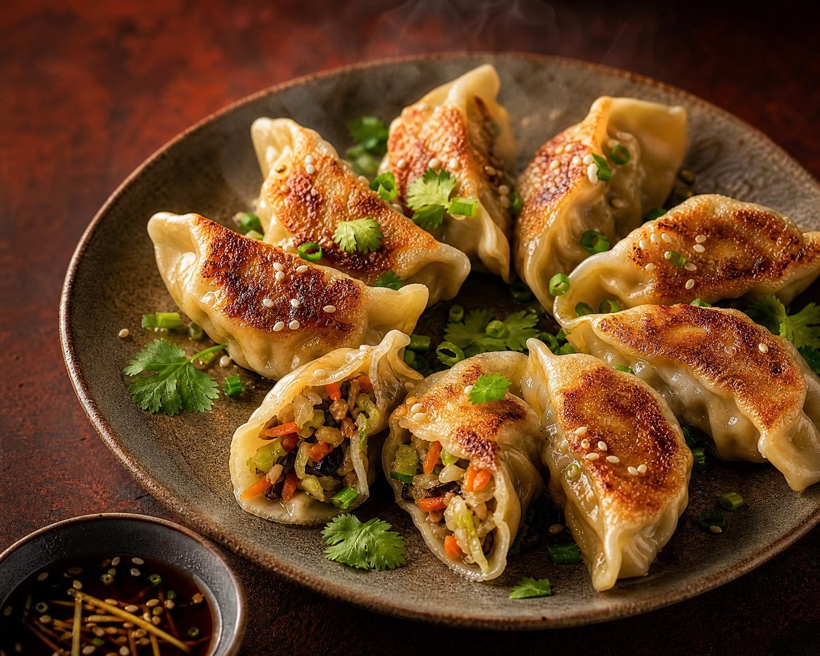 Gyoza de Vegetariano Gyozen - gyoza congelado artesanal em Tanabi SP